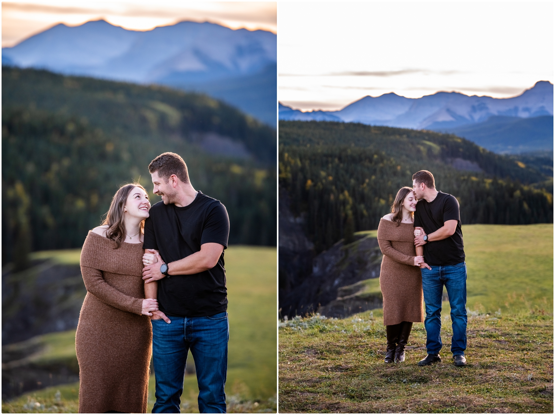 Kananakis Fall Engagement Photographers
