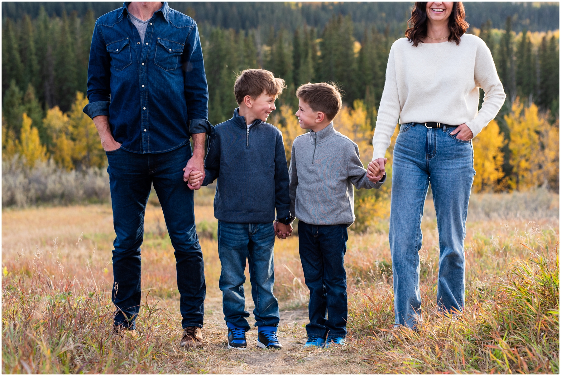 Autumn Mini Family Photography Calgary Ab