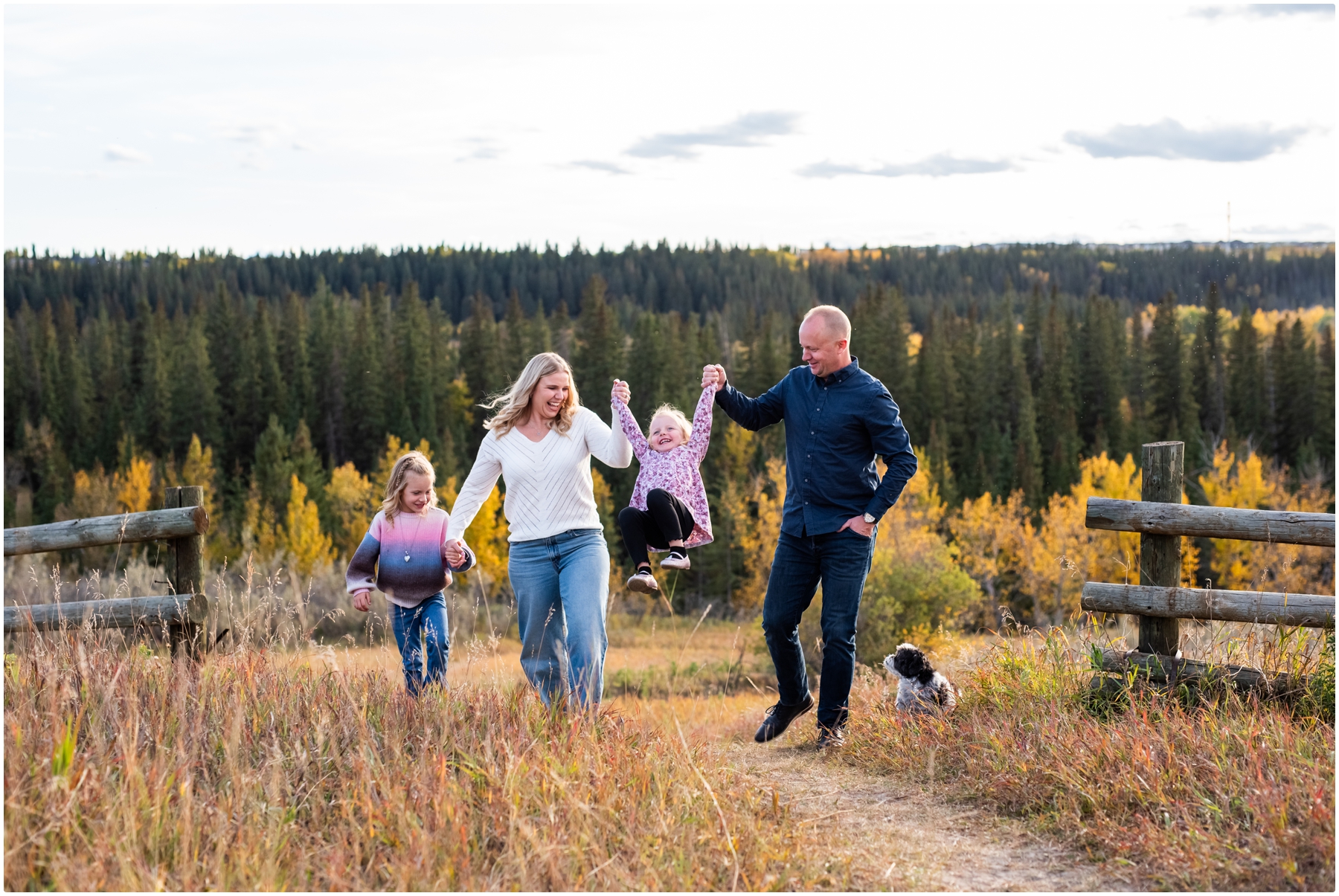Autumn Mini Family Photography Calgary