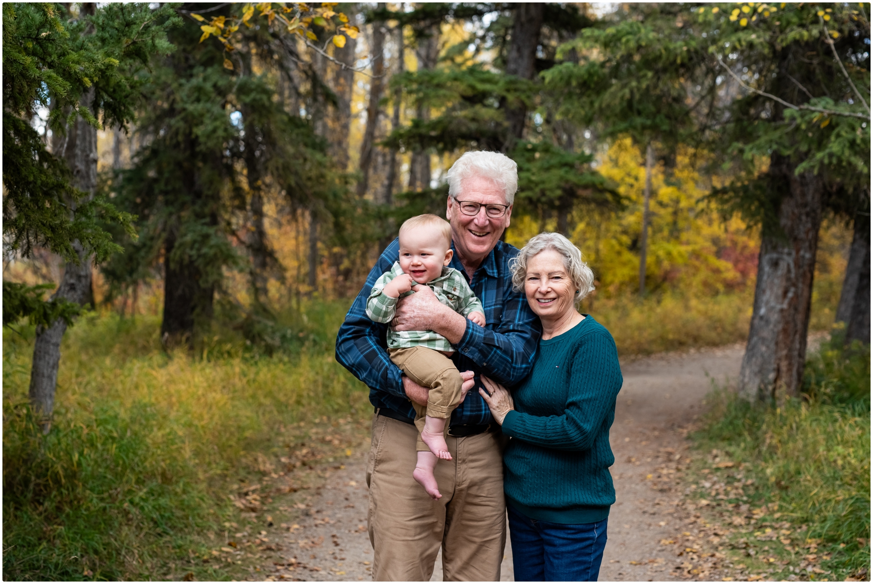 Calgary Autumn Extended Family Photography