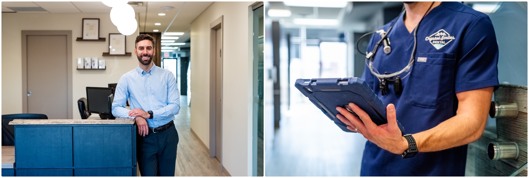 Calgary Dentist Branding Photographer