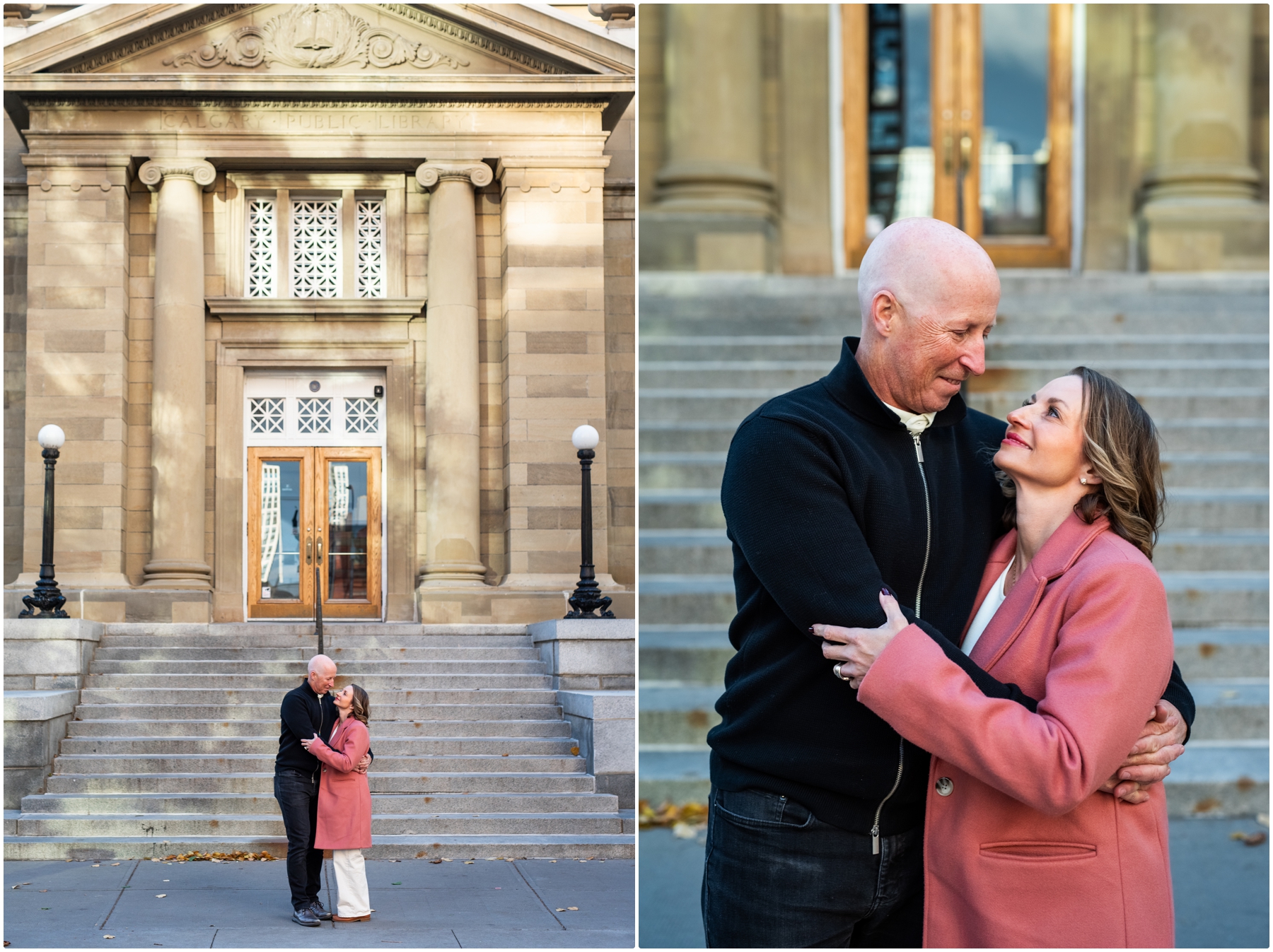 Downtown Calgary Couple Photography Session