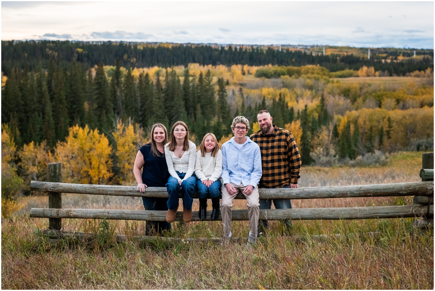 Fall Family Photos Calgary