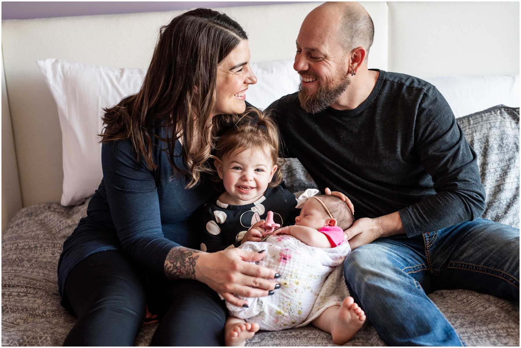 Strathmore Lifestyle Newborn Photo Session