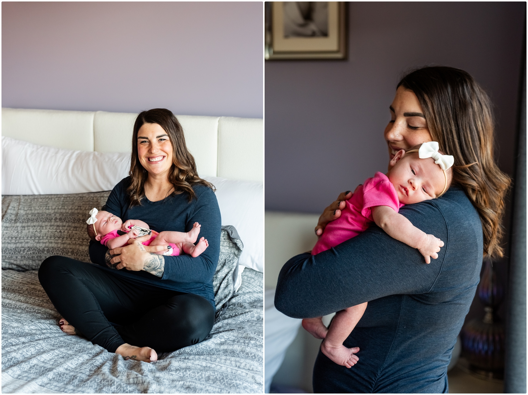 Strathmore Newborn Photo Session