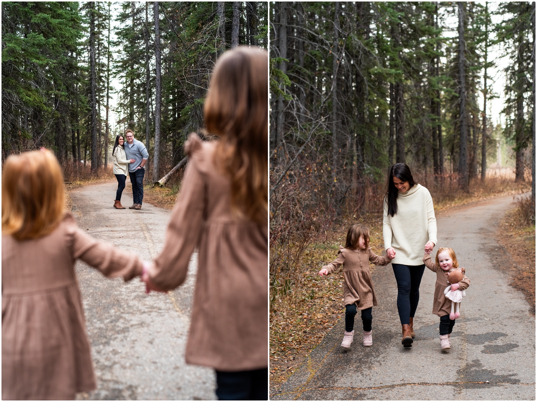 Winter Family Photography Session Calagry