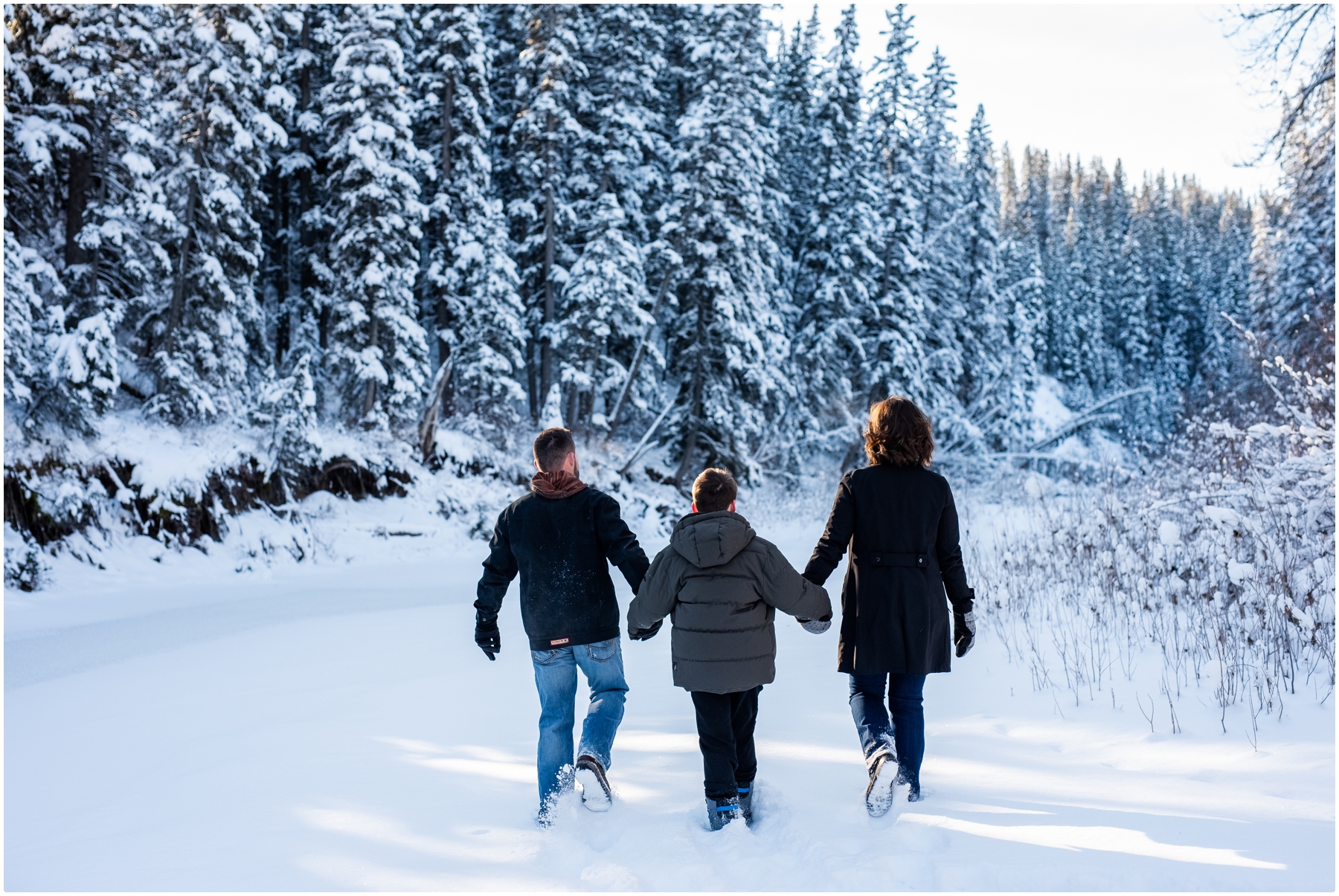 Calgary Winter Family Photographer
