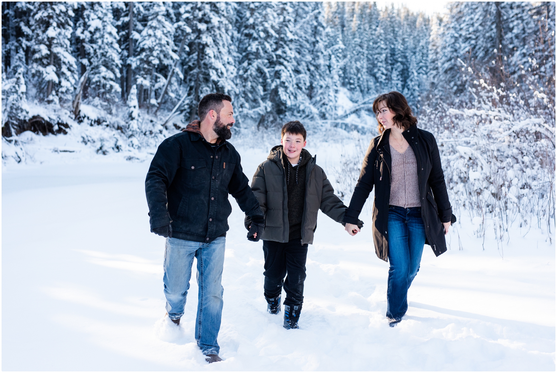 Calgary Winter Family Photographers