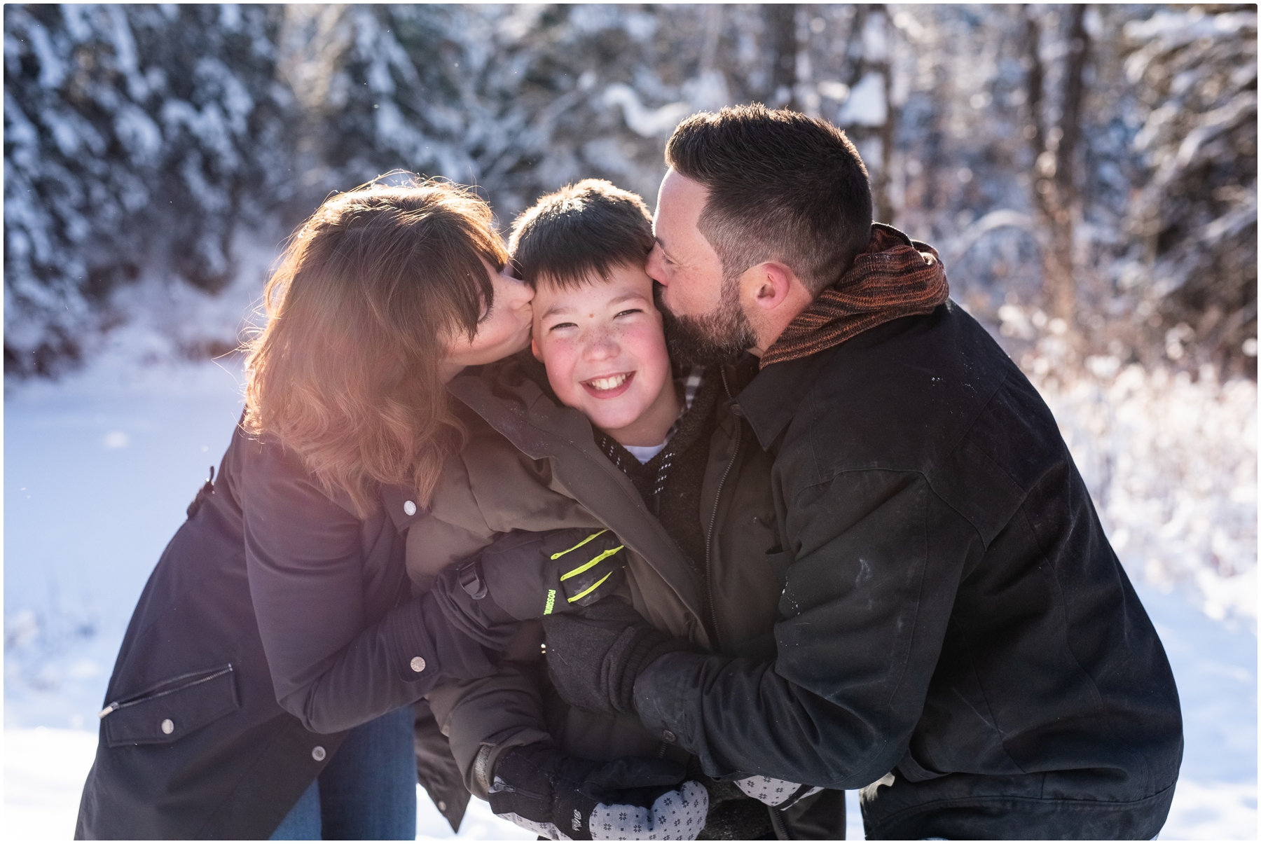 Winter Fun Family Photographer Calgary