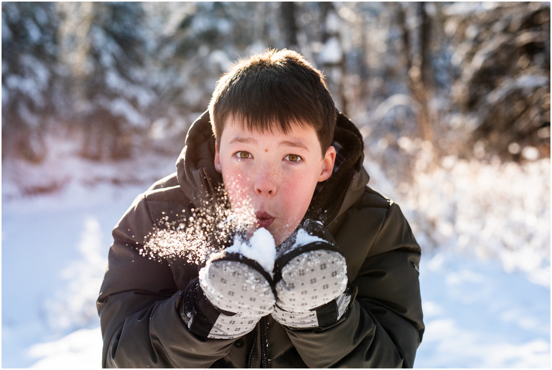 Winter Fun Family Photography Calgary